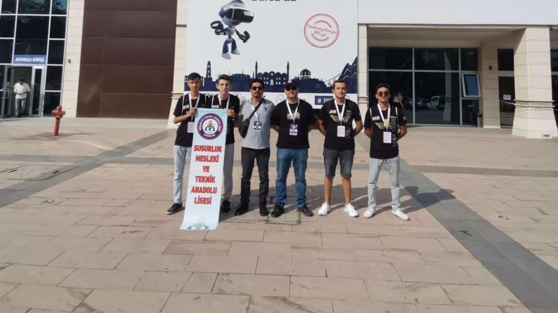 15. Uluslararası MEB Robot Yarışmasına Katıldık